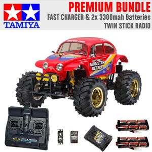 TAMIYA RC 58618 Monster Beetle 2015 off road 1:10 Premium Stick Radio Bundle TAMIYA RC 58618 Monster Beetle 2015 off road 1:10 Premium Stick Radio Bundle