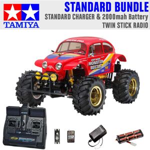 TAMIYA RC 58618 Monster Beetle 2015 off road 1:10 Standard Stick Radio Bundle TAMIYA RC 58618 Monster Beetle 2015 off road 1:10 Standard Stick Radio Bundle