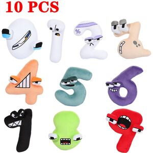 Unbranded Alphabet Lore Plush Toys 0-9 Number Animal Plushie Education Numberblock Doll Fo Unbranded Alphabet Lore Plush Toys 0-9 Number Animal Plushie Education Numberblock Doll Fo