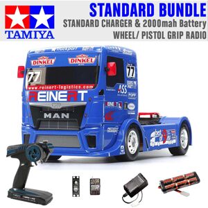TAMIYA RC 58642 Team Reinert Racing MAN TT-01E 1:10 Standard Wheel Radio Bundle TAMIYA RC 58642 Team Reinert Racing MAN TT-01E 1:10 Standard Wheel Radio Bundle