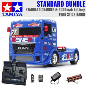 TAMIYA RC 58642 Team Reinert Racing MAN TT-01E 1:10 Standard Stick Radio Bundle TAMIYA RC 58642 Team Reinert Racing MAN TT-01E 1:10 Standard Stick Radio Bundle
