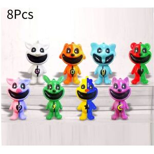 Unbranded (White(8pcs)) Poppy Playtime Smiling Critters Handmade Model Game Toy Collectio Unbranded (White(8pcs)) Poppy Playtime Smiling Critters Handmade Model Game Toy Collectio