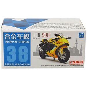 Unbranded (Yellow) Simulation 118 Alloy Model Motorcycle Toy Motorcycle Model For Children Unbranded (Yellow) Simulation 118 Alloy Model Motorcycle Toy Motorcycle Model For Children