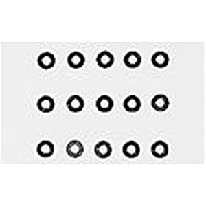 TAMIYA 50586 3mm Washer (15 Pcs.) (TT01/TT02/M05/M06/DT02/DT03/DF02/DF03) TAMIYA 50586 3mm Washer (15 Pcs.) (TT01/TT02/M05/M06/DT02/DT03/DF02/DF03)