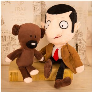 glamdesign 2PCS Kids Mr Bean+Teddy Bear Gift Bear Movie Soft Doll Stuffed Plush Toy glamdesign 2PCS Kids Mr Bean+Teddy Bear Gift Bear Movie Soft Doll Stuffed Plush Toy