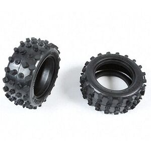 Tamiya Hot Shot/Bigwig/Boomerang/Wild One/Fox, 9805111/19805111 Rear Tyres/Tires Tamiya Hot Shot/Bigwig/Boomerang/Wild One/Fox, 9805111/19805111 Rear Tyres/Tires