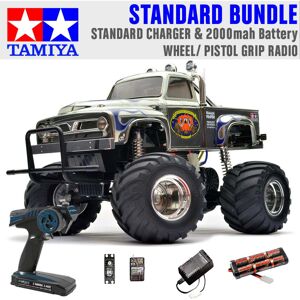 TAMIYA RC 58365 Midnight Pumpkin Monster Truck 1:12 Standard Wheel Radio Bundle TAMIYA RC 58365 Midnight Pumpkin Monster Truck 1:12 Standard Wheel Radio Bundle