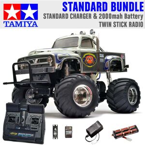 TAMIYA RC 58365 Midnight Pumpkin Monster Truck 1:12 Standard Stick Radio Bundle TAMIYA RC 58365 Midnight Pumpkin Monster Truck 1:12 Standard Stick Radio Bundle