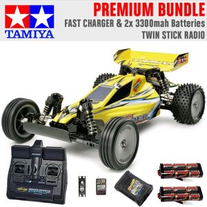 TAMIYA RC 58374 Sand Viper DT-02 Tuned 2WD 1:10 Premium Stick Radio Bundle TAMIYA RC 58374 Sand Viper DT-02 Tuned 2WD 1:10 Premium Stick Radio Bundle
