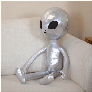 Unbranded (Silver, 65cm) 65cm Alien UFO Plush Toys Cuddly Soft Toy Stuffed Animal Doll PU Unbranded (Silver, 65cm) 65cm Alien UFO Plush Toys Cuddly Soft Toy Stuffed Animal Doll PU