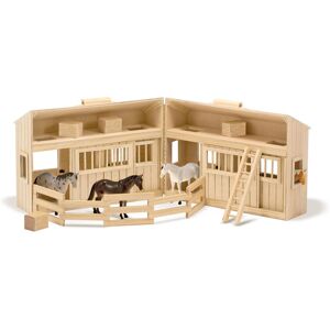 Melissa & Doug Wooden Fold & Go Stable Toy Gift & Presents Wooden Toy Farm and Stable Woo Melissa & Doug Wooden Fold & Go Stable Toy Gift & Presents Wooden Toy Farm and Stable Woo