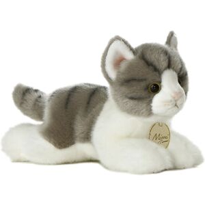 Aurora World Aurora? Adorable Miyoni? Grey Tabby Cat Stuffed Animal - Lifelike Detail - Cheri Aurora World Aurora? Adorable Miyoni? Grey Tabby Cat Stuffed Animal - Lifelike Detail - Cheri