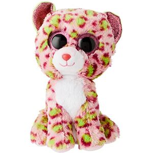 TY 2005076 Lainey Leopard - Beanie Boos Stuffed Animal, Multicoloured, 15cm TY 2005076 Lainey Leopard - Beanie Boos Stuffed Animal, Multicoloured, 15cm