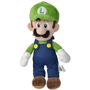 Simba Luigi Plush Toy 30 cm Mario 30CM Soft, Multicolor Simba Luigi Plush Toy 30 cm Mario 30CM Soft, Multicolor
