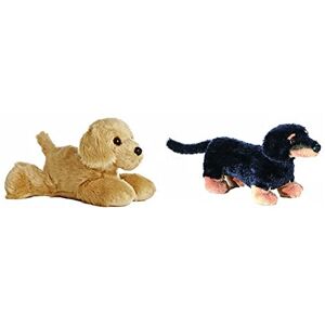 AURORA World 31294 Mini Flopsie Golden Retriever Plush Toy & 8-inch Flopsie Dach AURORA World 31294 Mini Flopsie Golden Retriever Plush Toy & 8-inch Flopsie Dach