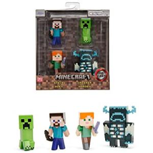 Jada Toys Minecraft Metal Figures 4 Pack - Action Figure Jada Toys Minecraft Metal Figures 4 Pack - Action Figure