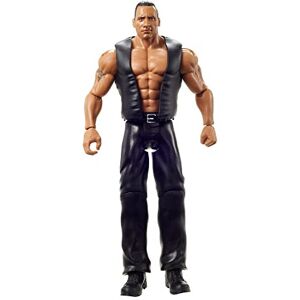 WWE The Rock Basic Action Figure, Posable 6-inch Collectible for Ages 6 Years Old & WWE The Rock Basic Action Figure, Posable 6-inch Collectible for Ages 6 Years Old &