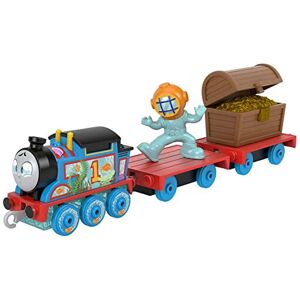 Thomas & Friends Diecast Toy Train Deep Sea Thomas Push-Along Engine With Ocean Cargo For Prescho Thomas & Friends Diecast Toy Train Deep Sea Thomas Push-Along Engine With Ocean Cargo For Prescho