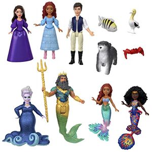 Disney The Little Mermaid Land & Sea Ariel Ultimate Story Set with 7 Small Dolls Disney The Little Mermaid Land & Sea Ariel Ultimate Story Set with 7 Small Dolls