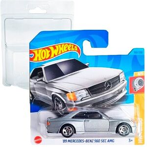 Hot Wheels '89 Mercedes-Benz 560 Sec AMG HW: Turbo 4/5 (150/250) HKK85 Short Short Mattel 2 Hot Wheels '89 Mercedes-Benz 560 Sec AMG HW: Turbo 4/5 (150/250) HKK85 Short Short Mattel 2