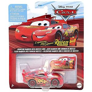 Disney Pixar Cars - Rusteze Racing Series - Lightning McQueen with Sign Disney Pixar Cars - Rusteze Racing Series - Lightning McQueen with Sign