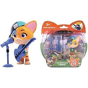 Smoby 44 Cats - Lampo + Guitar - 7cm/ 3" Tall Smoby 44 Cats - Lampo + Guitar - 7cm/ 3" Tall