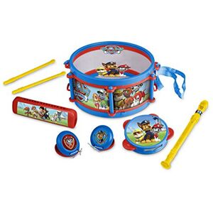 HTI Paw Patrol Pack Away Drum Set Musical Playset Including 5+ Musical Instruments HTI Paw Patrol Pack Away Drum Set Musical Playset Including 5+ Musical Instruments