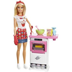 Barbie FHP57 Blonde Baking Doll - Doll & Playset Accessories - For 4-9 yrs Barbie FHP57 Blonde Baking Doll - Doll & Playset Accessories - For 4-9 yrs