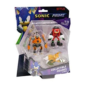 Bandai Sonic Prime Collectable Figures 3 Pack Set 1 3 6.5cm Sonic The Hedgehog Models Bandai Sonic Prime Collectable Figures 3 Pack Set 1 3 6.5cm Sonic The Hedgehog Models