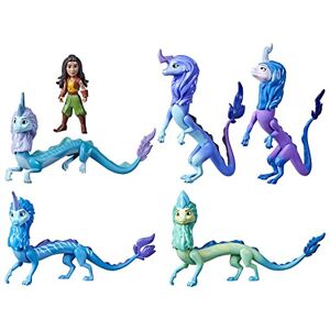 Hasbro Disney's Raya and The Last Dragon Sisu Family Pack, Includes 5 Dragon Toys and R Hasbro Disney's Raya and The Last Dragon Sisu Family Pack, Includes 5 Dragon Toys and R