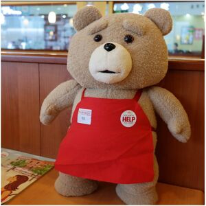 VEISHET (Red) 43cm Movie Ted Bear Plush Toys Soft Stuffed Doll Teddy Bears Kids Gift Plu VEISHET (Red) 43cm Movie Ted Bear Plush Toys Soft Stuffed Doll Teddy Bears Kids Gift Plu