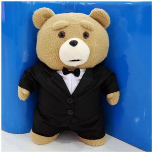 RYWOLT (Black) 43cm Movie Ted Bear Plush Toys Soft Stuffed Doll Teddy Bears Kids Gift P RYWOLT (Black) 43cm Movie Ted Bear Plush Toys Soft Stuffed Doll Teddy Bears Kids Gift P