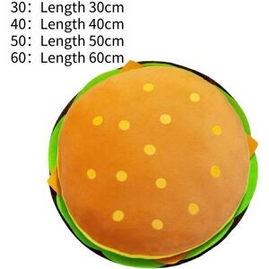 RYWOLT (Hamburger, 40cm/15.75in) Pizza Burger Fries Plush Toy Stuffed Doll Food Pillow RYWOLT (Hamburger, 40cm/15.75in) Pizza Burger Fries Plush Toy Stuffed Doll Food Pillow