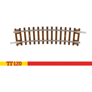 Hornby TT:120 Half Curve - 2nd Radius 15 310mm TT8015 Hornby TT:120 Half Curve - 2nd Radius 15 310mm TT8015