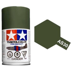 TAMIYA AS-30 Dark Green 2 (RAF) 100ml Model Aircraft Spray Paint 86530 TAMIYA AS-30 Dark Green 2 (RAF) 100ml Model Aircraft Spray Paint 86530
