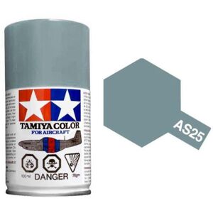 TAMIYA AS-25 Dark Ghost Grey 100ml Model Aircraft Spray Paint 86525 TAMIYA AS-25 Dark Ghost Grey 100ml Model Aircraft Spray Paint 86525