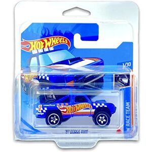Hot Wheels '87 Dodge D100 (HW Blue) 1/10 HW Race Team 2021 - 168/250 (Short Card) *** COMES Hot Wheels '87 Dodge D100 (HW Blue) 1/10 HW Race Team 2021 - 168/250 (Short Card) *** COMES