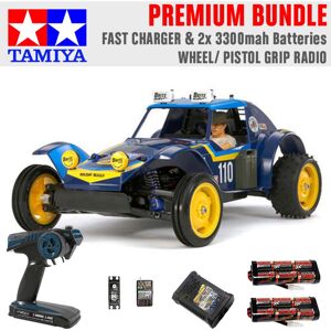 TAMIYA RC 58470 Holiday Buggy 2010 DT-02 1:10 Premium Wheel Radio Bundle TAMIYA RC 58470 Holiday Buggy 2010 DT-02 1:10 Premium Wheel Radio Bundle