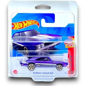 Hot Wheels '69 Dodge Charger 500 (Purple & White) 8/10 Then and Now - 2023-240/250 (Short C Hot Wheels '69 Dodge Charger 500 (Purple & White) 8/10 Then and Now - 2023-240/250 (Short C