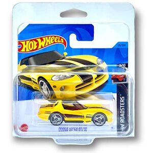 Hot Wheels Dodge Viper RT/10 (Yellow) 7/10 HW Roadsters 2023-131/250 (Short Card) *** COMES Hot Wheels Dodge Viper RT/10 (Yellow) 7/10 HW Roadsters 2023-131/250 (Short Card) *** COMES