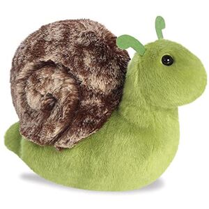 Aurora World Aurora, 31859, Mini Flopsie Slow Snail, 8In, Eco-friendly soft toy, Green & Brow Aurora World Aurora, 31859, Mini Flopsie Slow Snail, 8In, Eco-friendly soft toy, Green & Brow