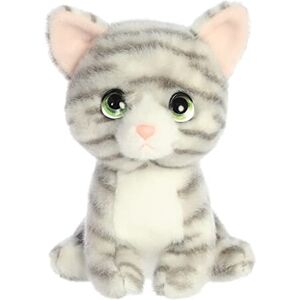 Aurora World Aurora, 33754, Petites Misty Grey Tabby Cat, 7In, Soft Toy Aurora World Aurora, 33754, Petites Misty Grey Tabby Cat, 7In, Soft Toy