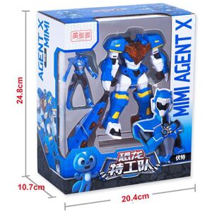 RYWOLT (Dark Blue) Mini Force Action Figure Doll Children Toy Cartoon Characters Model RYWOLT (Dark Blue) Mini Force Action Figure Doll Children Toy Cartoon Characters Model