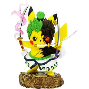 Unbranded Anime Pikachu Cosplay Roronoa Zoro Action Figure One Piece Anime Toy Collectible Unbranded Anime Pikachu Cosplay Roronoa Zoro Action Figure One Piece Anime Toy Collectible