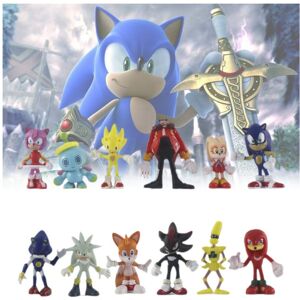 Unbranded Sonic 12pcs The Hedgehog Action Figures Doll Model Collectible Toys Kids Gifts Unbranded Sonic 12pcs The Hedgehog Action Figures Doll Model Collectible Toys Kids Gifts