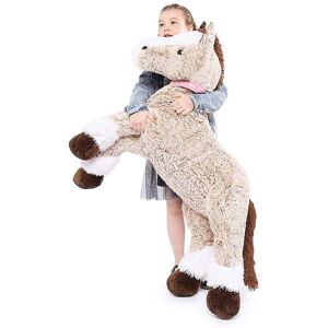 Unbranded (BROWN, 35in) Giant Horse Stuffed Plush Toys, Realistic Stuffed Pony Toy For Kid Unbranded (BROWN, 35in) Giant Horse Stuffed Plush Toys, Realistic Stuffed Pony Toy For Kid