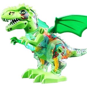 Unbranded (Green) Dinosaur Toy Electric Walking Jurassic T Rex Figurine For Kids With Ligh Unbranded (Green) Dinosaur Toy Electric Walking Jurassic T Rex Figurine For Kids With Ligh