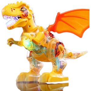 Unbranded (Yellow) Dinosaur Toy Electric Walking Jurassic T Rex Figurine For Kids With Lig Unbranded (Yellow) Dinosaur Toy Electric Walking Jurassic T Rex Figurine For Kids With Lig