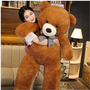 Unbranded (dark brown, 95cm) High Quality Giant American Bear Plush Doll Soft Stuffed Anim Unbranded (dark brown, 95cm) High Quality Giant American Bear Plush Doll Soft Stuffed Anim