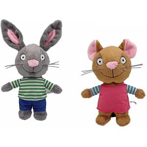 Unbranded (2pcs) Bimirth 2pcs/set Pip And Posy Plush Toys Soft Stuffed Animal Rabbit Mouse Unbranded (2pcs) Bimirth 2pcs/set Pip And Posy Plush Toys Soft Stuffed Animal Rabbit Mouse